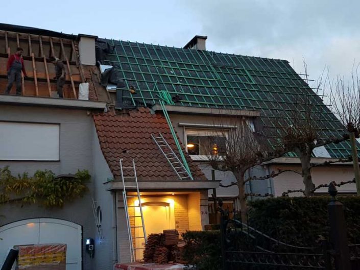 isolatie hellend dak Wilrijk
