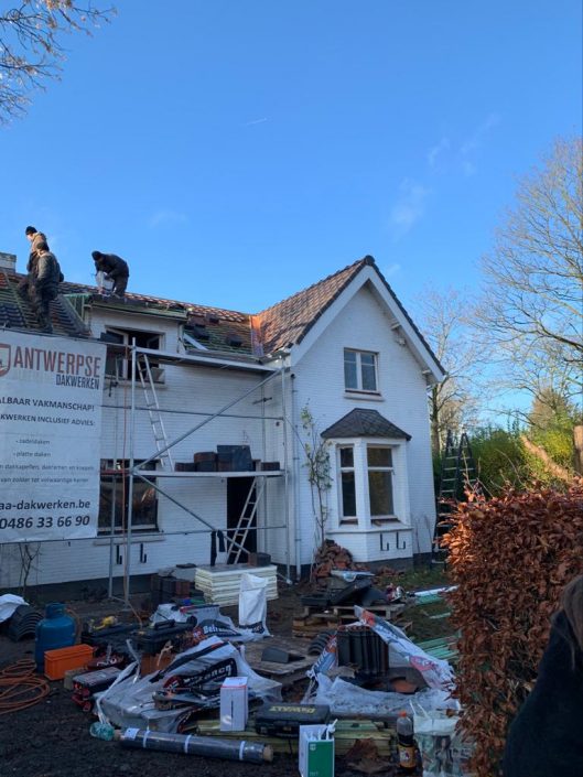 dakisolatie dakrenovatie brasschaat