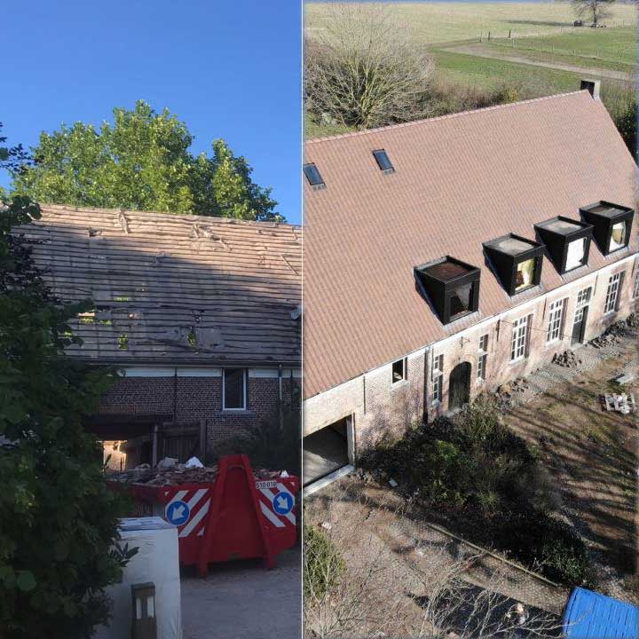 Neerduwen wit Middel Hoe lang duren dakwerken? - Antwerpse Algemene Dakwerken
