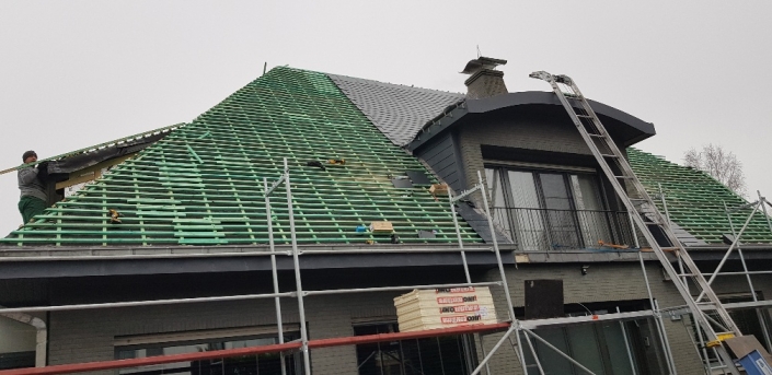 Dakisolatie Antwerpen Hellend Dak